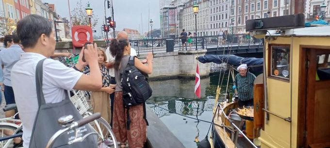 bådfest i Nyhavn med 2 Paellas 